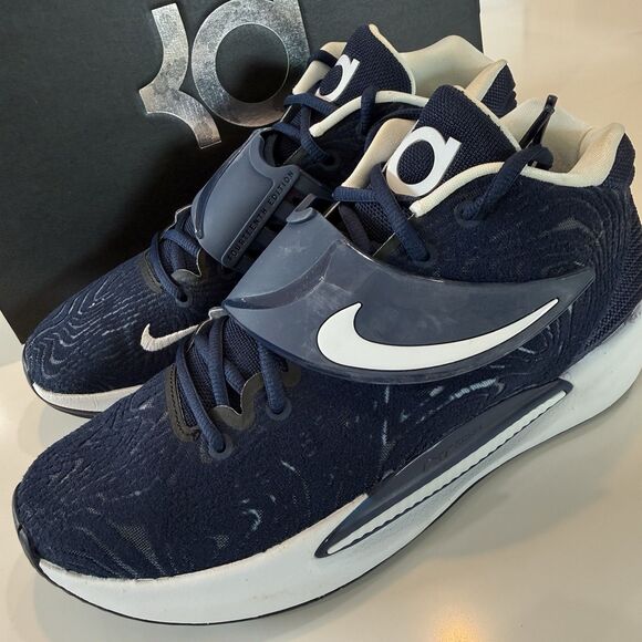 Men’s Size 10.5 Nike KD 14 Team Basketball College Navy White Black DA7850-401